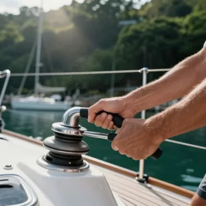 Why is your davit handle sticking