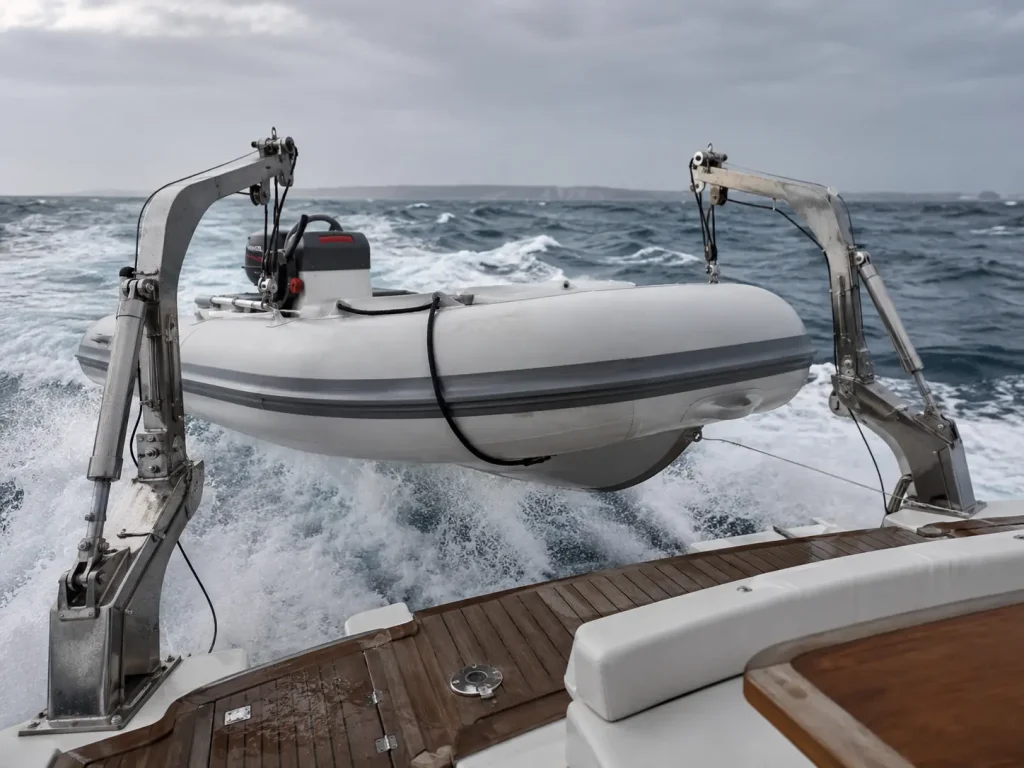 boat-davit-system-in-rough-seas